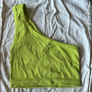 Sunday Best One Shoulder Crop Top